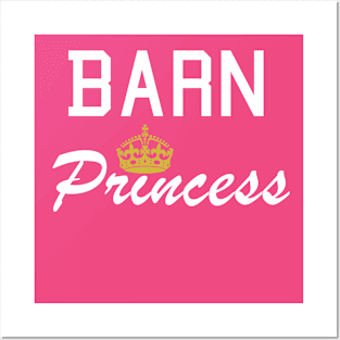 Barn Princess Posters and Art